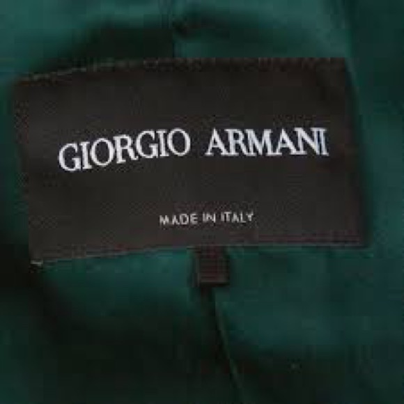 Like new! Giorgio Armani Emerald Green Velvet Nehru Evening Jacket - Picture 7 of 14